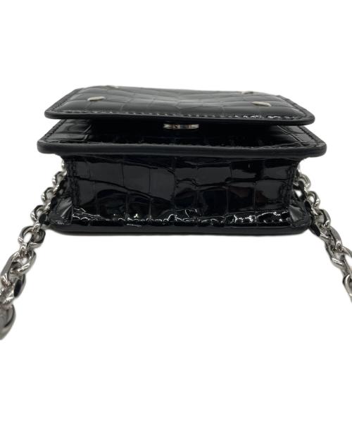 Maison Margiela（メゾンマルジェラ）Maison Margiela (メゾンマルジェラ) スモールチェーンウォレット ブラックの古着・服飾アイテム