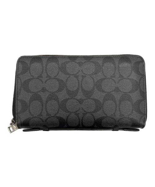 COACH（コーチ）COACH (コーチ) セカンドバッグ ブラックの古着・服飾アイテム