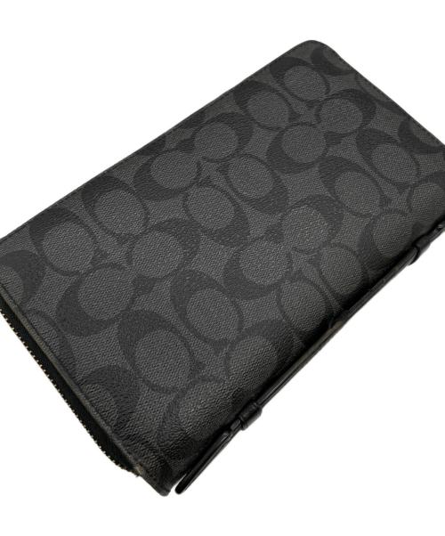 COACH（コーチ）COACH (コーチ) セカンドバッグ ブラックの古着・服飾アイテム