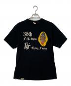 BUZZ RICKSON'Sバズリクソンズ）の古着「Tシャツ」｜ブラック