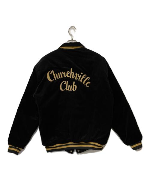 BACKERS（バッカーズ）BACKERS (バッカーズ) 中綿ブルゾン ブラック サイズ:Mの古着・服飾アイテム