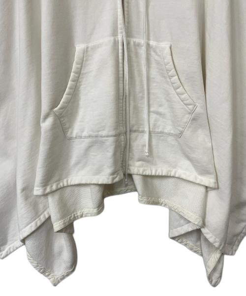 UNUSED（アンユーズド）UNUSED (アンユーズド) パーカー ホワイト サイズ:2の古着・服飾アイテム