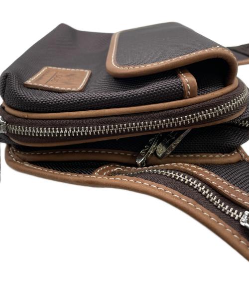 saad（サード）saad (サード) ウエストバッグ ダークブラウンの古着・服飾アイテム