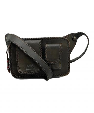 中古・古着通販】saad (サード) ボディーバッグ ダークブラウン