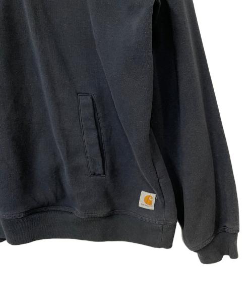 CarHartt（カーハート）CarHartt (カーハート) ハーフジップスウェット ネイビー サイズ:XLの古着・服飾アイテム