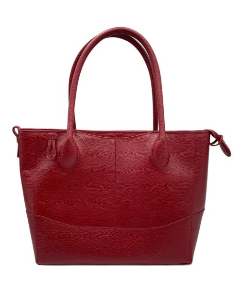 PID（ピーアイディー）PID (ピーアイディー) トートバッグ レッドの古着・服飾アイテム