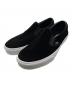 VANS（バンズ）の古着「スリッポン」｜ブラック