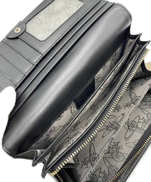 Vivienne Westwood（ヴィヴィアンウエストウッド）Vivienne Westwood (ヴィヴィアンウエストウッド) 長財布 ゴールドの古着・服飾アイテム