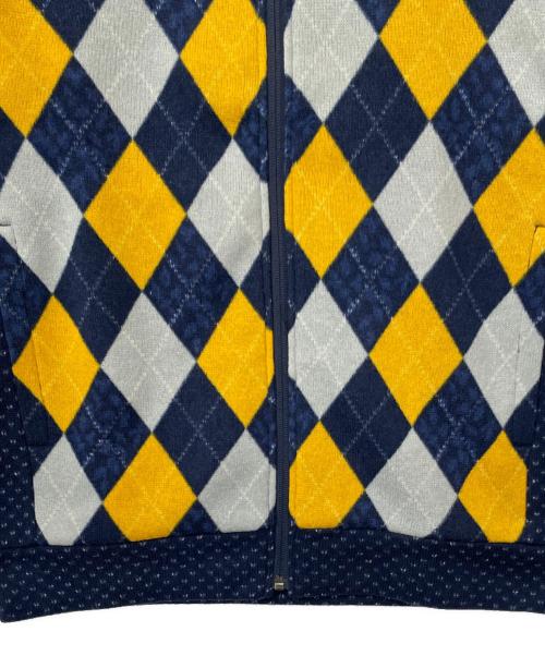 PUMA（プーマ）PUMA (プーマ) ゴルフウェア(トップス) ネイビー×イエロー サイズ:Lの古着・服飾アイテム