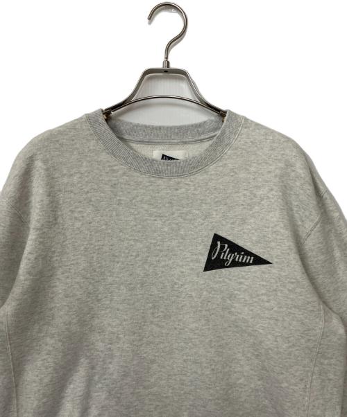 Pilgrim（ピルグリム）Pilgrim (ピルグリム) スウェット ホワイト サイズ:XSの古着・服飾アイテム