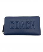 COACHコーチ）の古着「長財布」｜ネイビー