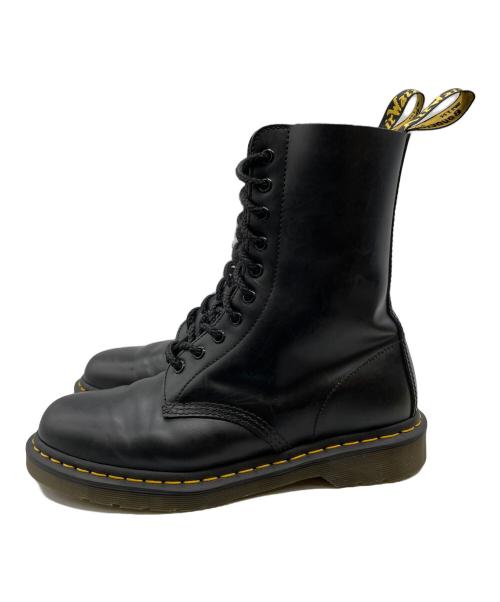 Dr.Martens（ドクターマーチン）Dr.Martens (ドクターマーチン) 10ホールブーツ ブラック サイズ:25.5の古着・服飾アイテム