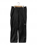 mont-bellモンベル）の古着「ストームクルーザー フルジップパンツ」｜ブラック
