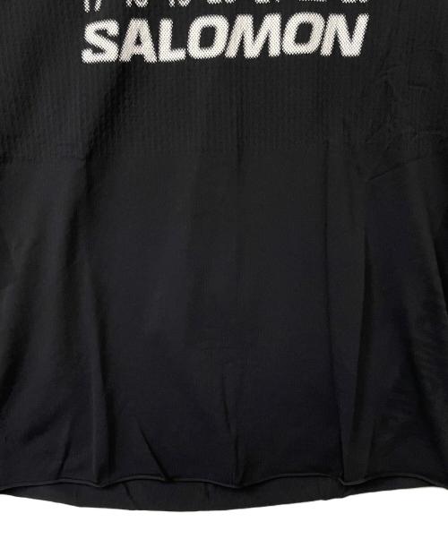 MM6 Maison Margiela（エムエムシックスメゾンマルジェラ）MM6 Maison Margiela (エムエムシックスメゾンマルジェラ) SALOMON (サロモン) シームレスTシャツ ブラック サイズ:Mの古着・服飾アイテム