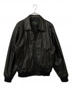 Mister Sanwaミスターサンワ）の古着「レザージャケット」｜ブラック