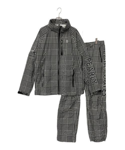 PEARLY GATES（パーリーゲイツ）PEARLY GATES (パーリーゲイツ) ゴルフウェア(トップス) ブラック×ホワイト サイズ:6の古着・服飾アイテム