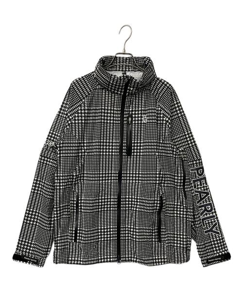 PEARLY GATES（パーリーゲイツ）PEARLY GATES (パーリーゲイツ) ゴルフウェア(トップス) ブラック×ホワイト サイズ:6の古着・服飾アイテム