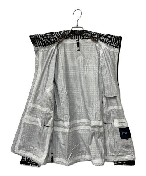 PEARLY GATES（パーリーゲイツ）PEARLY GATES (パーリーゲイツ) ゴルフウェア(トップス) ブラック×ホワイト サイズ:6の古着・服飾アイテム