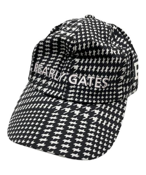PEARLY GATES（パーリーゲイツ）PEARLY GATES (パーリーゲイツ) ゴルフウェア(トップス) ブラック×ホワイト サイズ:6の古着・服飾アイテム