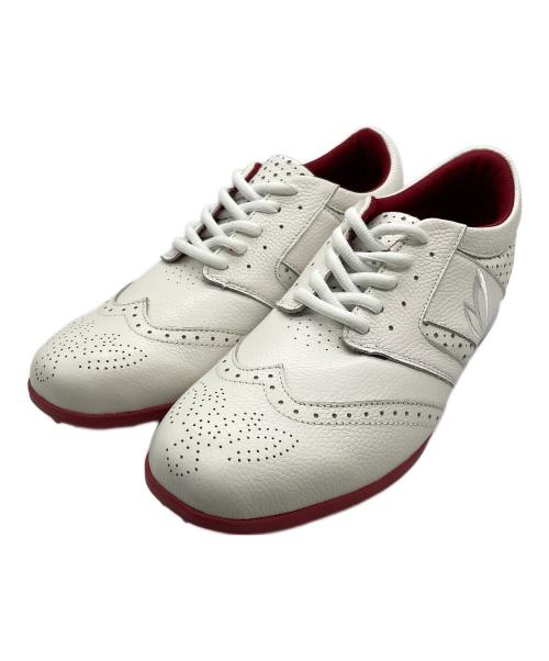 MASTER BUNNY EDITION（マスターバニーエディション）MASTER BUNNY EDITION (マスターバニーエディション) スパイクレスゴルフシューズ ホワイト サイズ:25.5の古着・服飾アイテム