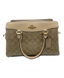 COACH（コーチ）の古着「2WAYバッグ」｜カーキ