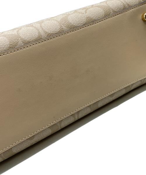 COACH（コーチ）COACH (コーチ) 2WAYバッグ カーキの古着・服飾アイテム