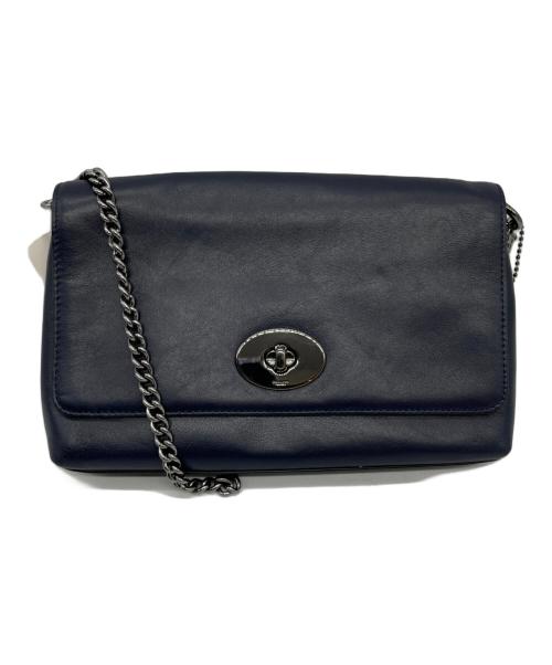 COACH（コーチ）COACH (コーチ) ショルダーバッグ ネイビーの古着・服飾アイテム