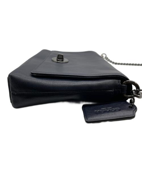 COACH（コーチ）COACH (コーチ) ショルダーバッグ ネイビーの古着・服飾アイテム