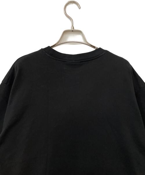 maison kitsune（メゾンキツネ）maison kitsune (メゾンキツネ) 半袖カットソー ブラック サイズ:Lの古着・服飾アイテム