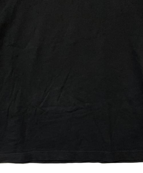 maison kitsune（メゾンキツネ）maison kitsune (メゾンキツネ) 半袖カットソー ブラック サイズ:Lの古着・服飾アイテム