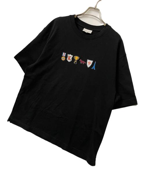 maison kitsune（メゾンキツネ）maison kitsune (メゾンキツネ) 半袖カットソー ブラック サイズ:Lの古着・服飾アイテム