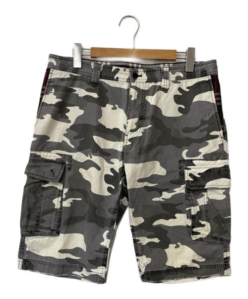 BURBERRY BLACK LABEL（バーバリーブラックレーベル）BURBERRY BLACK LABEL (バーバリーブラックレーベル) ハーフカーゴパンツ グレー サイズ:W85CMの古着・服飾アイテム