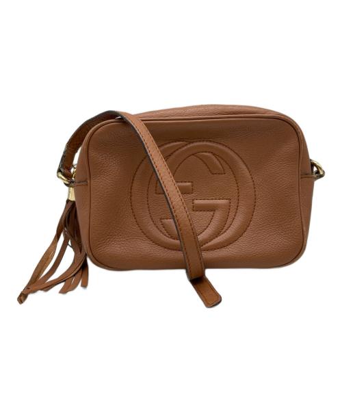 GUCCI（グッチ）GUCCI (グッチ) ショルダーバッグ ブラウンの古着・服飾アイテム