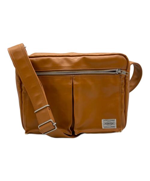 PORTER（ポーター）PORTER (ポーター) ショルダーバッグ ブラウンの古着・服飾アイテム