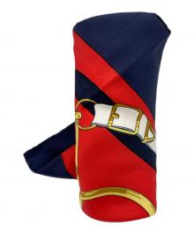 HERMES（エルメス）の古着「シルクスカーフ」｜ネイビー×レッド