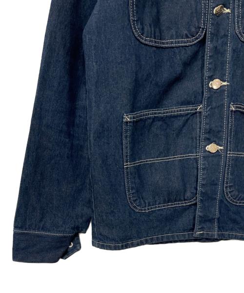 Pointer（ポインター）Pointer (ポインター) デニムカバーオール ネイビー サイズ:Sの古着・服飾アイテム