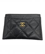 CHANELシャネル）の古着「カードケース」｜ブラック