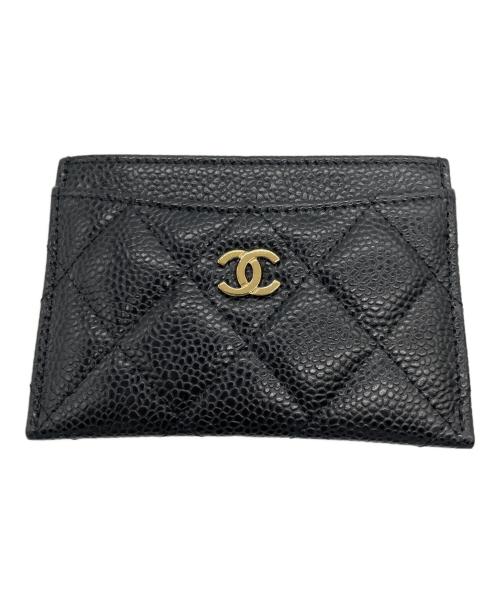 CHANEL（シャネル）CHANEL (シャネル) カードケース ブラックの古着・服飾アイテム