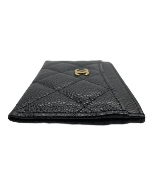 CHANEL（シャネル）CHANEL (シャネル) カードケース ブラックの古着・服飾アイテム