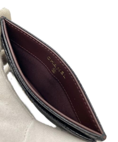 CHANEL（シャネル）CHANEL (シャネル) カードケース ブラックの古着・服飾アイテム