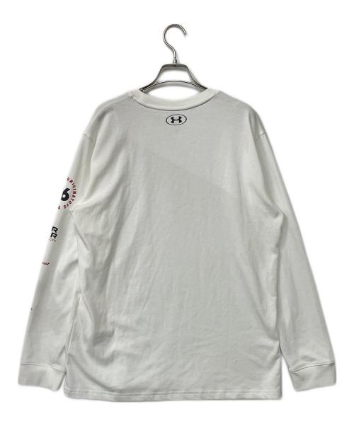 UNDER ARMOUR（アンダーアーマー）UNDER ARMOUR (アンダーアーマー) ゴルフウェア(トップス) ホワイト サイズ:Lの古着・服飾アイテム
