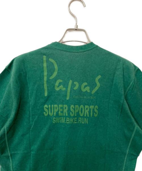 PAPAS（パパス）PAPAS (パパス) セットアップ グリーン サイズ:Mの古着・服飾アイテム