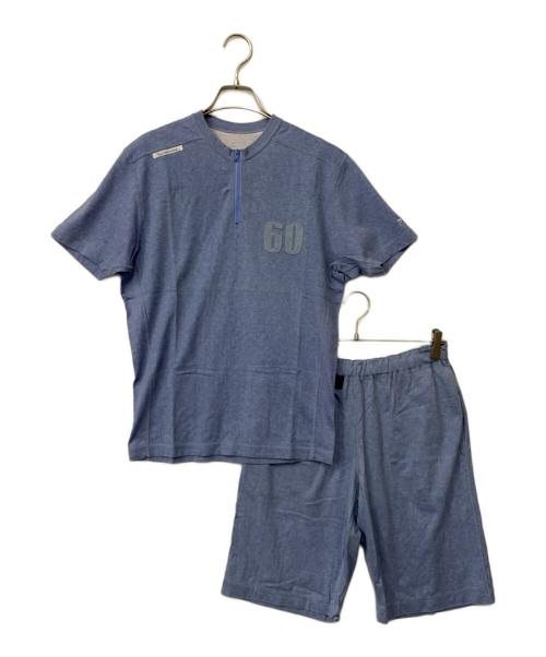 PAPAS（パパス）PAPAS (パパス) セットアップ ブルー サイズ:Mの古着・服飾アイテム