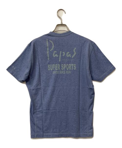 PAPAS（パパス）PAPAS (パパス) セットアップ ブルー サイズ:Mの古着・服飾アイテム