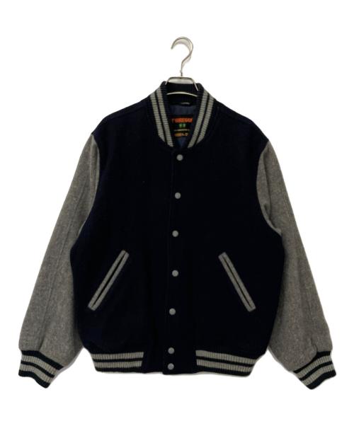 McGREGOR（マックレガー）McGREGOR (マクレガー) スタジャン ネイビー×グレー サイズ:Lの古着・服飾アイテム