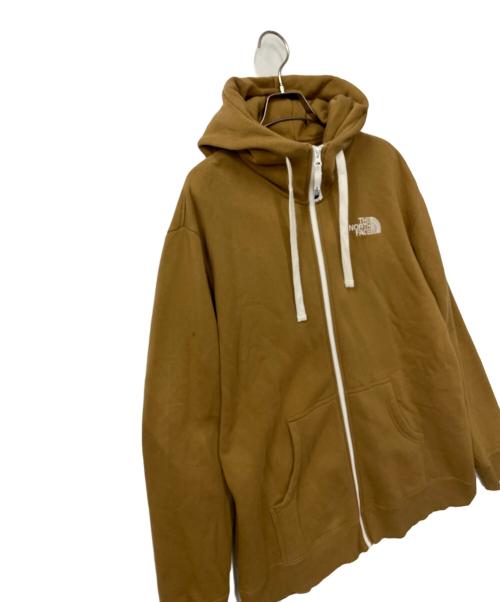 THE NORTH FACE（ザ ノース フェイス）THE NORTH FACE (ザ ノース フェイス) ジップパーカー ブラウン サイズ:XLの古着・服飾アイテム