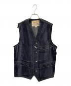 SUGAR CANEシュガーケーン）の古着「ベスト」｜インディゴ