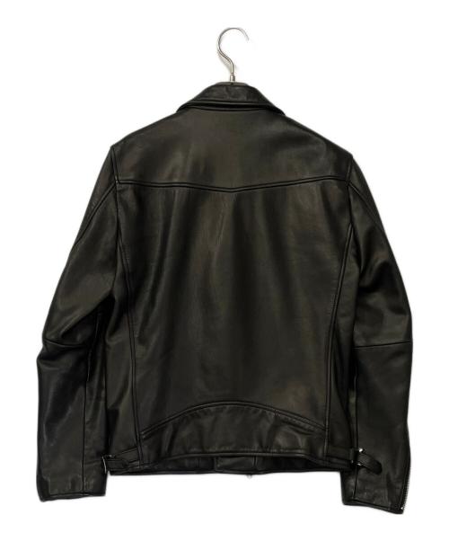VOGUISH（ボーギッシュ）VOGUISH (ボーギッシュ) レザーライダースジャケット ブラック サイズ:Mの古着・服飾アイテム