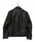 VOGUISH (ボーギッシュ) レザーライダースジャケット ブラック サイズ:M：5000円
