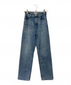 YANUKヤヌーク）の古着「ストレッチデニムパンツ」｜ブルー